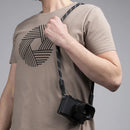 COOPH Rope Camera Strap (Duotone Charcoal, 39.4", Ring Attachment)