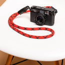 COOPH Rope Camera Strap (Duotone Red, 51.2", Ring Attachment)