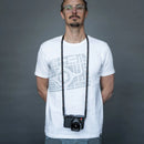 COOPH Rope Camera Strap (Orange Obsidian, 45.3", Ring Attachment)