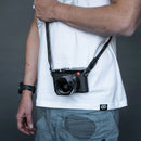 COOPH Rope Camera Strap (Orange Obsidian, 45.3", Ring Attachment)