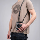 COOPH Rope Camera Strap (Duotone Charcoal, 39.4", Webbing Attachment)
