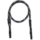 COOPH Rope Camera Strap (Duotone Charcoal, 39.4", Webbing Attachment)