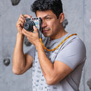 COOPH Rope Camera Strap (Duotone Honey, 51.2", Webbing Attachment)