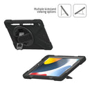 CODi Rugged Case with Integrated Screen Protector for iPad 9th Gen (Black)