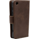 Samvix Leather Case for Q6 MP3 Player (Brown)