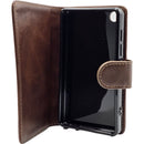 Samvix Leather Case for Q6 MP3 Player (Brown)
