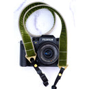Mimi Green Velvet Camera Strap (Hunter Green)
