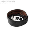 SmallRig Leather Camera Shoulder Strap (Black)