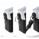 SmallRig Leather Camera Shoulder Strap (Black)