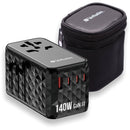 Verbatim UTA-10 140W 4-Port USB GaN III Universal Travel Adapter