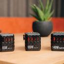 Verbatim UTA-10 140W 4-Port USB GaN III Universal Travel Adapter