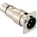 Kopul PM-AXFXM XLR Female to XLR Male Panel-Mount Feedthrough Adapter