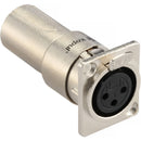 Kopul PM-AXMXF XLR Male to XLR Female Panel-Mount Feedthrough Adapter