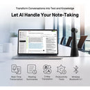 IPEVO VOCAL AI Beamforming Bluetooth Speakerphone with Vurbo.ai Pro-25Hr AI Software