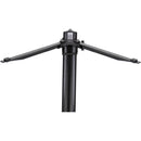 QuikLok Compact Keyboard Stand for 76-Key Keyboards with Bag (Black)