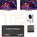 Kopul HDMI-PSP-1X24K Pro 4K60 HDMI Splitter (1x2)
