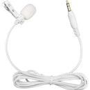 SWIT LM1 Omnidirectional Lavalier Microphone with Non-Locking 3.5mm Connector (White)