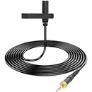 SWIT LM2 Omnidirectional Lavalier Microphone with Locking 3.5mm Connector (Black)