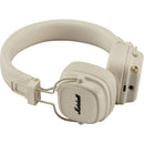 Marshall Major V On-Ear Wireless Bluetooth Headphones (Cream)