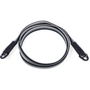 Artisan & Artist Ayatake Gradation Silk Cord Strap (Silver, 37.2")