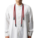 Artisan & Artist Ayatake Gradation Silk Cord Strap (Red, 46")