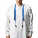 Artisan & Artist Ayatake Gradation Silk Cord Strap (Navy, 46")