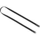 Artisan & Artist Sasanami Silk Strap (Black/Black, 38.5")