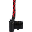 Artisan & Artist Sasanami Silk Strap (Black/Red, 38.5")