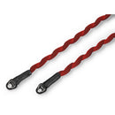 Artisan & Artist Spiral Cord Strap (Red/Black, 38.5")