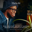 Meta Ray-Ban Wayfarer Glasses (Shiny Black, Standard)