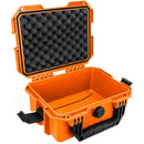 Eylar 11.8" Intact Stacker Compact Hard Case with Foam (Orange)