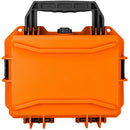 Eylar 11.8" Intact Stacker Compact Hard Case with Foam (Orange)