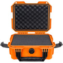 Eylar 11.8" Intact Stacker Compact Hard Case with Foam (Orange)