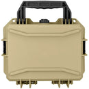 Eylar 11.8" Intact Stacker Compact Hard Case with Foam (Tan)
