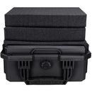 Eylar 13.8" Intact Stacker Compact Hard Case with Foam (Black)