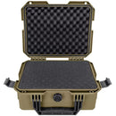 Eylar 13.8" Intact Stacker Compact Hard Case with Foam (Green)