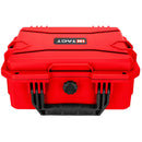 Eylar 13.8" Intact Stacker Compact Hard Case with Foam (Red)