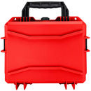Eylar 13.8" Intact Stacker Compact Hard Case with Foam (Red)