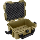 Eylar 11.8" Intact Stacker Compact Hard Case with Foam (Green)