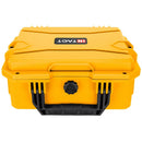 Eylar 13.8" Intact Stacker Compact Hard Case with Foam (Yellow)