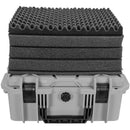 Eylar 18" Intact Stacker Hard-Shell Case with Foam (Gray)