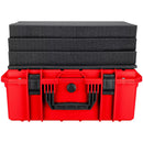 Eylar 21.6" Intact Stacker Standard Hard Case with Foam (Red)