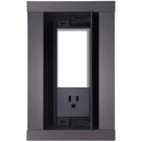 AMX HPX-600 6 HydraPort Unit Enclosure with US Power Outlet (Black)