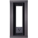 AMX HPX-900 9 HydraPort Unit Enclosure with US Power Outlet (Black)