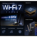 TP-Link Archer TBE552E BE9300 Wireless Tri-Band Wi-Fi 7 & Bluetooth 5.4 PCIe Adapter