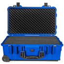 Eylar Carry-On Roller Hard Case with Foam (Blue, 22")