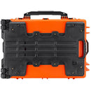 Eylar XXL Protective Gear Roller Case with Foam (Orange)