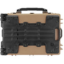 Eylar XXL Protective Gear Roller Case with Foam (Tan)