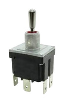 MULTICOMP PRO MP1HAD5T1B1M1N1S-5 Toggle Switch, Sealed, On-Off-(On), DPDT, Non Illuminated, MP Toggle Switches DPDT, Panel Mount