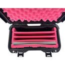 Turtle Waterproof Hard Case with Anti-Static Foam for 3 Laptops